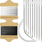 VONEEDL Upholstery Repair Kit: Waxed Sewing Thread & Heavy Duty Needles by VONEEDL