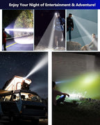 Headlamp Rechargeable -100, 000LM Bright LED HeadLamp, 40H Runtime, Waterproof - Image 9