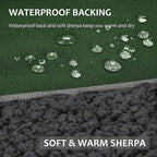 Tirrinia Large Waterproof Outdoor Blanket, Soft Warm Windproof Stadium Blanket - Image 2