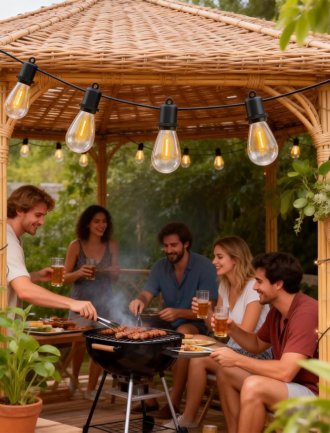 100 FT LED Outdoor String Lights - Image 5