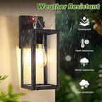Upgraded Motion Sensor Outdoor Wall Light, 13” Dusk to Dawn Porch Light Outdoor - Image 4