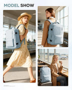 WONHOX Large Travel Backpack Carry on Flight Approved Laptop Work Business - Image 8