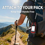 A6 Handheld GPS for Hiking, Rugged Waterproof GPS Navigator - Image 8