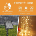 2-Pack Solar String Lights for Outside, 400 LED 144Ft Solar Fairy Lights for - Image 4