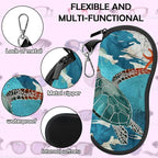 Glasses Case Sunglasses Eyeglass Soft Case Zipper Light Neoprene Pouch - Image 4