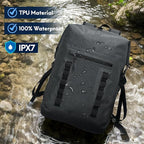 Haimont Waterproof Dry Backpack 30L TPU Lightweight Roll Top Dry Bag - Image 2