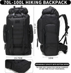 Hiking Backpack for Men 70L/100L Camping Backpack Military Rucksack Molle 3 - Image 2