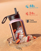 40 oz Insulated Water Bottle - Image 2