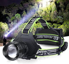BUD K Rechargeable LED Headlamp, 1000 Lumens Super Bright Headlamp Flashlight by BUDK