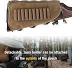 PETAC GEAR Tactical Buttstock Rifle Stock Pack/Adjustable Shell Holder Cheek - Image 2