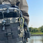 Booms Fishing CC5 Multi-Use Carabiner Clips, 10 Pack 2.3"/ 3.1" Caribeener Clips - Image 3