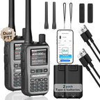 BAOFENG UV-5R Mini Ham Radio: Long Range Handheld Two Way Radio by Unknown