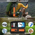 Rechargeable Tactical Flashlights 2000 High Lumens - 5000mAh Super Bright LED - Image 9