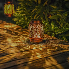 2 Pack Solar Hummingbird Lanterns Outdoor Hanging Decor Lantern, Waterproof - Image 6