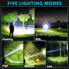 AMAKER LED Rechargeable Headlamp, High Lumens Super Bright - Image 3