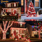 Christmas String Lights, 66 ft 200 LED Christmas Lights Plug in, Indoor Outdoor - Image 6
