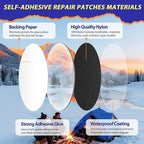 Down Jacket Repair Patch Kit, Outdoor Gear Tenacious Repair Tape, Self Adhesive - Image 3