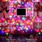 Multicolor 240 LED 88FT String Lights Indoor Outdoor, Connectable Christmas - Image 4