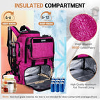 Goture Fishing Backpack, 58L 900D Water-Resistant Insulated Tackle Backpack - Image 4