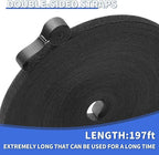 1/2In x 197Ft Reusable Cable Ties Hook and Loop Roll | Tie Down Straps - Image 2