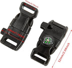 10 PCS Emergency Whistle Buckle come - Image 2