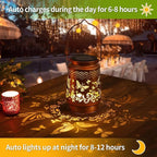 Solar Lanterns Outdoor Waterproof Butterfly Garden Decor Birthday Gifts - Image 3