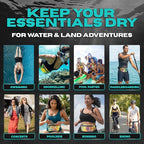 Drench Waterproof Fanny Pack Chrome Iridescent Submersible Dry Bag Waist Pouch - Image 9