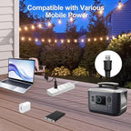 BLIATLUS 120FT Solar String Lights Outdoor Waterproof - Image 6