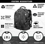 Miramrax Tactical Backpack Military Army Daypack - Image 4