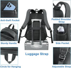 MATEIN Lunch Backpack for Men Work, Sturdy 17 Inch Laptop Backpack - Image 6