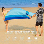 Famstar Beach Blanket Oversized Extra Large 10'X 9', Waterproof Sandproof Beach - Image 3