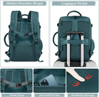 Hanples Personal Item Backpack, Travel Backpack - Image 7