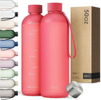 KIVY Large Water Bottle 50oz Fits Backpack & Cupholder by KIVY