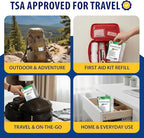 MFASCO - 7 in 1 - Travel Size Medicine Kit - TSA Approved | 28 First Aid - Image 6