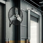 Hurricane 30" Pro Commercial Grade Oscillating Wall Mount Fan, or Workshop - Image 5