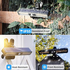 Clip On Solar Motion Lights Outdoor Waterproof, 4 Pack Motion Sensor Outdoor - Image 7
