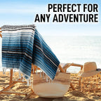 Hydration Nation Authentic Extra Large Mexican Blanket - Image 5