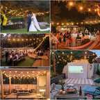 Mlambert 200Ft Outdoor String Lights, G40 Globe Patio Lights Connectable - Image 6