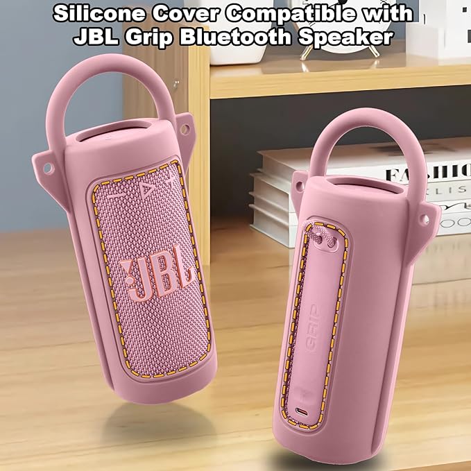 for JBL Grip Portable Waterproof Speaker Silicone Case, Portable Travel Soft - Image 3