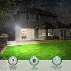 LEONLITE 3CCT LED Security Light Motion Sensor, Aluminum Flood Lights Outdoor - Image 6