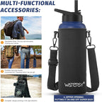 40oz Insulated Water Bottle, BPA Free&Leak Proof, Stainless Steel Water Flask - Image 6