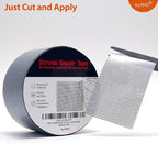 by.RHO Screen Repair Kit, Extra Wide, Adhesive & Waterproof, Fiberglass - Image 7