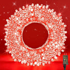 70FT Red String Lights, 210 LED Waterproof Seasonal Fairy Lights by WASTROYAL