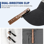 WORKPRO Rechargeable Pen Light, Mini Flashlight, 2 Pack Ultra-Compact EDC - Image 5