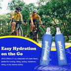 Running Vest Soft Flask, Collapsible Water Bottles - Image 2