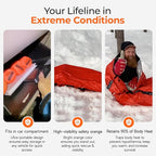 Sierra Madre Emergency Sleeping Bag – Ultralight, Waterproof Mylar Thermal Bivy - Image 4