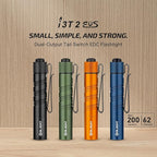 OLIGHT I3T 2 EOS Pocket EDC Flashlight, 200 Lumens Compact Bright Handheld - Image 2