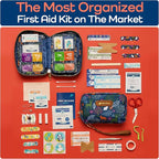KeepGoing Travel First Aid Kit for Kids – 130 Pc. for Car, Diaper Bag & Backpack - Image 4