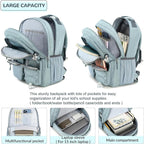 Lohol Multi-Pocket Backpack for School College Travel, Heavy Duty Big Bookbag - Image 4