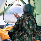 Tirrinia Large Waterproof Outdoor Blanket, Soft Warm Windproof Stadium Blanket - Image 5